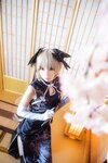 [Cosplay] Fengmaoss 疯猫ss - Sora Black Qipao 穹妹旗袍黑
