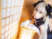 [Cosplay] Fengmaoss 疯猫ss - Sora Black Qipao 穹妹旗袍黑