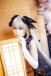 [Cosplay] Fengmaoss 疯猫ss - Sora Black Qipao 穹妹旗袍黑