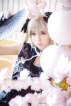 [Cosplay] Fengmaoss 疯猫ss - Sora Black Qipao 穹妹旗袍黑