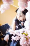 [Cosplay] Fengmaoss 疯猫ss - Sora Black Qipao 穹妹旗袍黑