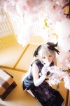 [Cosplay] Fengmaoss 疯猫ss - Sora Black Qipao 穹妹旗袍黑