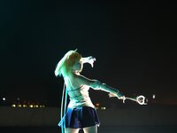 [Cosplay] G44不会受伤 FGO 白色月姬