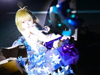 [Cosplay] G44不会受伤 FGO 白色月姬