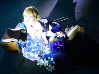[Cosplay] G44不会受伤 FGO 白色月姬