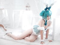 [Cosplay] Fengmaoss 疯猫ss - Miku Hatsune Bunny miku初音兔女郎