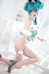 [Cosplay] Fengmaoss 疯猫ss - Miku Hatsune Bunny miku初音兔女郎