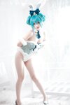 [Cosplay] Fengmaoss 疯猫ss - Miku Hatsune Bunny miku初音兔女郎