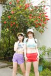 FRIDAY monthly girl 049 = エリマリ姉妹 Erika & 百瀬まりな 完全未発表100カット＆ムービー