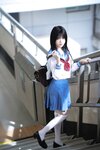 [Cosplay] 桜桃喵 - 地铁JK