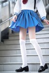 [Cosplay] 桜桃喵 - 地铁JK