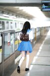 [Cosplay] 桜桃喵 - 地铁JK