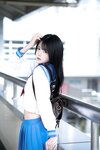 [Cosplay] 桜桃喵 - 地铁JK
