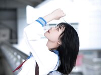[Cosplay] 桜桃喵 - 地铁JK