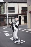 [Cosplay] Aqua 水淼 - Original Black Lace Kimono & Lingerie 「オリジナル」黒レース着物＆ランジェリー