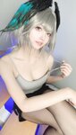 [Cosplay] Reina Yamazaki 山崎レイナ – Hoolheyak (Vertical Sweater ver.) ホルハイヤ (縦セーター ver.)