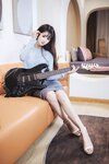 [Cosplay] Mimi Hanyu 羽生三未 - Guitar Sister 吉他妹妹