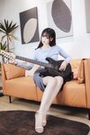 [Cosplay] Mimi Hanyu 羽生三未 - Guitar Sister 吉他妹妹