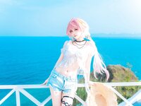 [Cosplay] Shika小鹿鹿 鸣潮 长离 海