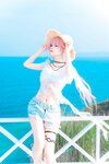[Cosplay] Shika小鹿鹿 鸣潮 长离 海