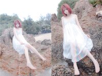 [Cosplay] Fengmaoss 疯猫ss - Thoughts Book - Reef Mermaid 思绪本-礁石人鱼
