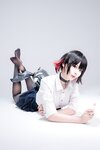 [Cosplay] 轩萧学姐 鲨鱼妹JK