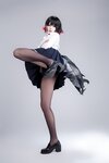 [Cosplay] 轩萧学姐 鲨鱼妹JK