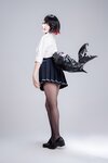 [Cosplay] 轩萧学姐 鲨鱼妹JK