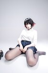 [Cosplay] 轩萧学姐 鲨鱼妹JK