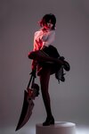[Cosplay] 轩萧学姐 鲨鱼妹JK