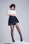 [Cosplay] 轩萧学姐 鲨鱼妹JK