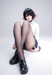 [Cosplay] 轩萧学姐 鲨鱼妹JK