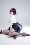 [Cosplay] 轩萧学姐 鲨鱼妹JK