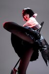 [Cosplay] 轩萧学姐 鲨鱼妹JK