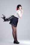 [Cosplay] 轩萧学姐 鲨鱼妹JK