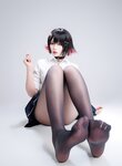 [Cosplay] 轩萧学姐 鲨鱼妹JK