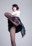 [Cosplay] 轩萧学姐 鲨鱼妹JK