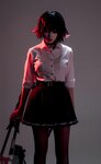 [Cosplay] 轩萧学姐 鲨鱼妹JK