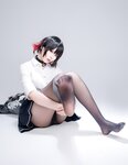 [Cosplay] 轩萧学姐 鲨鱼妹JK