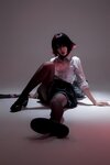 [Cosplay] 轩萧学姐 鲨鱼妹JK
