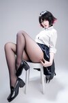 [Cosplay] 轩萧学姐 鲨鱼妹JK