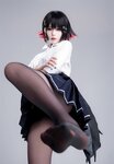 [Cosplay] 轩萧学姐 鲨鱼妹JK