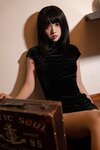[Cosplay] Fengmaoss 疯猫ss - Meat Stockings Black Qipao 肉丝黑旗袍