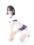 [Cosplay] 清纯少女五更百鬼 - 舰长 体操服 猫耳