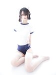 [Cosplay] 清纯少女五更百鬼 - 舰长 体操服 猫耳