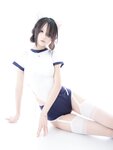 [Cosplay] 清纯少女五更百鬼 - 舰长 体操服 猫耳