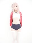[Cosplay] 清纯少女五更百鬼 - 舰长 体操服 猫耳