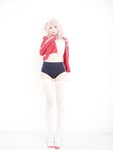 [Cosplay] 清纯少女五更百鬼 - 舰长 体操服 猫耳