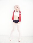 [Cosplay] 清纯少女五更百鬼 - 舰长 体操服 猫耳