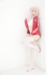 [Cosplay] 清纯少女五更百鬼 - 舰长 体操服 猫耳